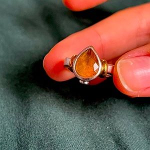 Size 6 November Birthstone ring